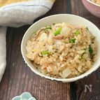 作業5分！『カブとツナこんぶの炊き込みご飯』カブが甘い♡
