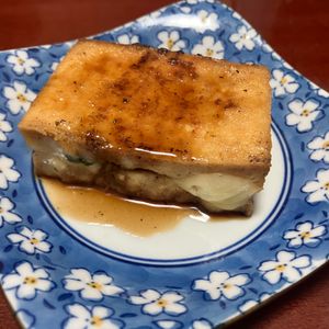 りんごの作ってみた!投稿(簡単激うま！【厚揚げの大葉チーズ風甘辛照り焼き】おつまみにも)