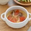 きのことトマトのうま味たっぷりスープの工程1