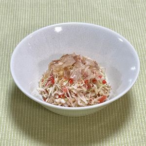 キャピタンの作ってみた!投稿(【キャベツの紅生姜和え】爽やか辛味と酸味でパリパリ止まらない)