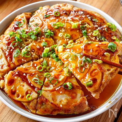【甘辛れんこん鶏つくね】食欲そそる♪手間抜きおかず♡