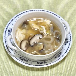 キャピタンの作ってみた!投稿(絶品すぎる♩椎茸のふわ玉中華スープ)