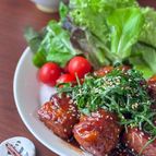 たっぷり大葉の肉巻き厚揚げ
