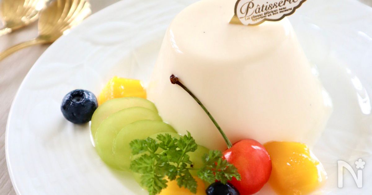 パンナコッタ チェリーソースのパンナコッタ | レシピ・作り方 | 【cotta＊コッタ】