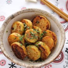 熱燗と一緒に。ほくほくほっこり！長芋のカレー醤油炒め