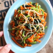 やみつき【野菜の３色ナムル】レンジで簡単！