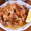 行列の定食屋さんの🍚牛肉と玉葱のオイスターバターレモン🤩の工程5