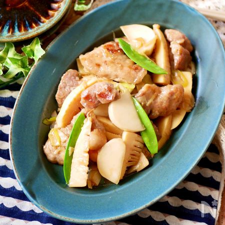 春満載 たけのこと豚肉のオイスター炒め By Maina 坂本真衣 レシピサイト Nadia ナディア プロの料理家のおいしいレシピ