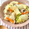 白菜と豚こまの和風あんかけ丼♪野菜がたっぷりとれる！の工程5