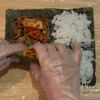栄養満点！折りたたみキンパの工程5