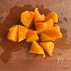 まさかの味付け！【柿とほうれん草の絶品白あえ】の工程1