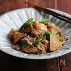 豚と里芋の簡単煮物。