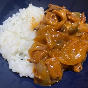 料理超絶初心者🔰の作ってみた!投稿(レンジで簡単♡楽したい日の絶品ハヤシライス)