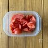 5分で完成！【トマトの塩昆布ポン酢和え】さっぱりおいしい♩の工程1