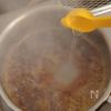 【かぼちゃプリン】フライパンで簡単!生クリーム不要の工程1