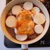 【白米泥棒】のび～る大根と鶏の照り焼き【味しみ爆速！】の工程3