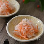 【紅白なます】簡単！いつもの野菜でさっと作れるおせちの定番