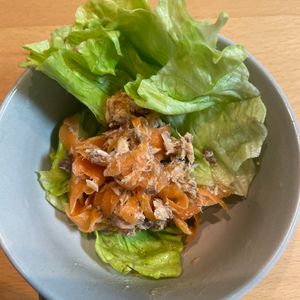 1265172の作ってみた!投稿(＼＼材料2つ♡サバ缶と人参で美髪＆美肌サラダ／／)