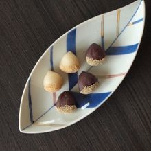 栗のあんころもち