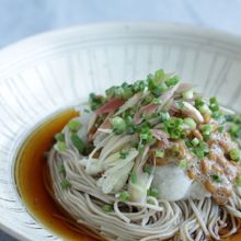 納豆おろし蕎麦