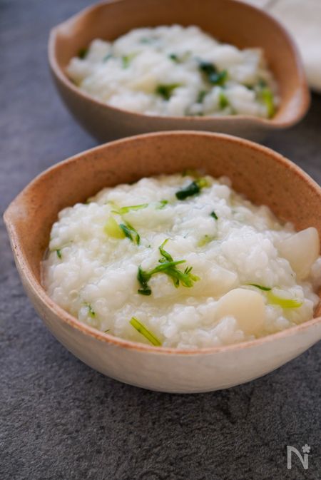 無病息災を願って『基本の七草粥』