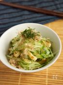 きゅうりと焼き油揚げのおひたし