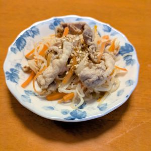 ゆきまる🐬🫧の作ってみた!投稿(戻し不要♪めんつゆのみでＯＫ！豚肉と切り干し大根の煮物)