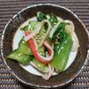 よっこの作ってみた!投稿(美肌♪チンゲン菜とカニカマのポン酢マヨ和え)