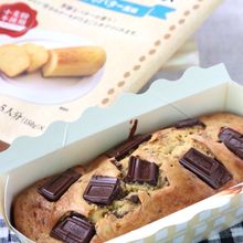 作業時間5分!子供が作れる!ふんわりチョコバナナ米粉ケーキ