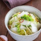 白だしで簡単！『さっぱり白菜の浅漬け』