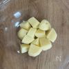 【じゃがウインナーののり塩バター炒め】白だし香る♡の工程1