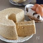 ふわっふわ♪米粉で作るミルクティーシフォンケーキ