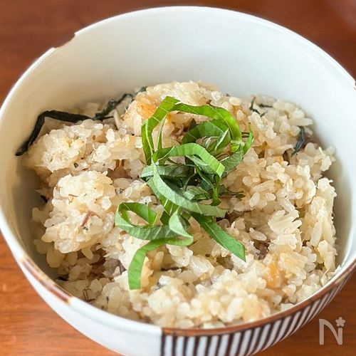 子どももパクパク食べる「さばと大葉の炊き込みご飯」