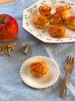 ばらのミニアップルパイ