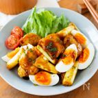 『ねぎたまチキンのカレー照り焼き』ねぎがとろん♡子供も喜ぶ♪