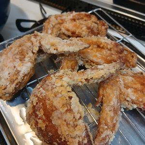 そらまめの作ってみた!投稿(【ザクザクジューシー！手羽先の旨塩唐揚げ】とまらないおいしさ)