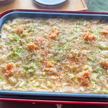 【明太もちもんじゃ焼き】定番が美味しい!