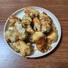 とももの作ってみた!投稿(濃厚チーズと梅香る♪ちくわの磯辺揚げ😋)