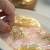 爽やかレモンがたまらない‼︎『鯛の塩レモンカルパッチョ』の工程3