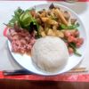 moの作ってみた!投稿(豚バラと長いものガーリックバター醤油炒め【#オイル不要】)