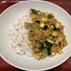 りんごの作ってみた!投稿(ひき肉とズッキーニのカレー)
