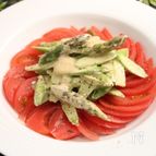 レンジで簡単！アスパラのゴママヨソテー