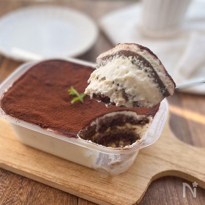 バクバク食べたいヘルシーティラミス【チーズ不使用】