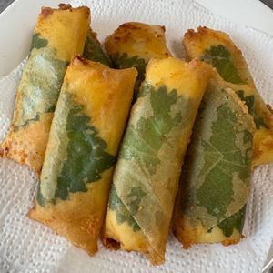 336376の作ってみた!投稿(【ささみ梅しそチーズ春巻き】さっぱり♪美味しい組み合わせ♡)
