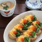 簡単！低糖質なオープンいなり寿司　ひな祭りにも。