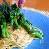 ツナ缶使って【菜花のスパゲッティ】の工程9