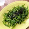 シャキッと香る！生ピーマンの塩昆布あえ
