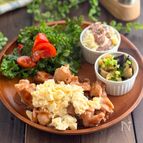 【ワンパンで作る！】てりたまチキン