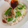 蒸し鶏と新玉ねぎの甘酢だれの工程4