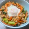 849763の作ってみた!投稿(面倒くさくない！速攻で作れる！『そぼろビビンバ丼』)
